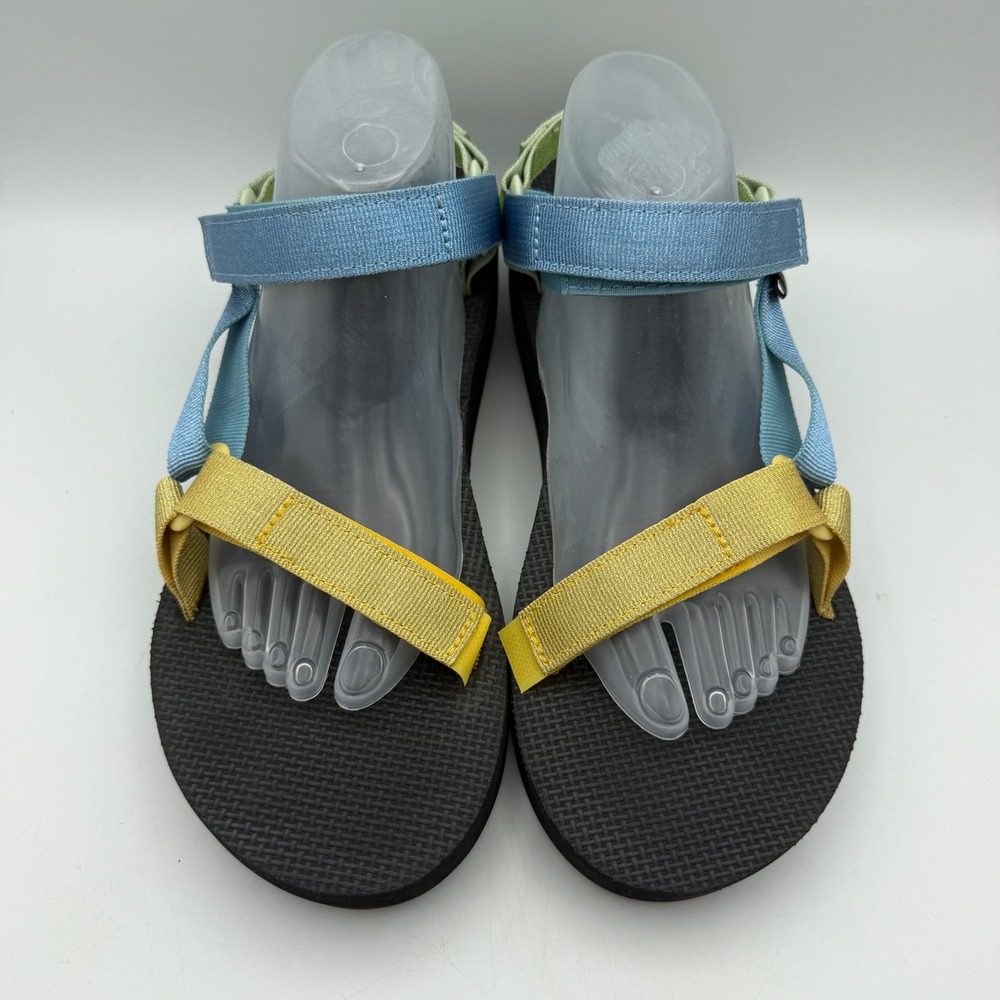 Teva Midform Universal Sandals Womens 12 Multi Color Platform Strappy - Picture 2 of 8
